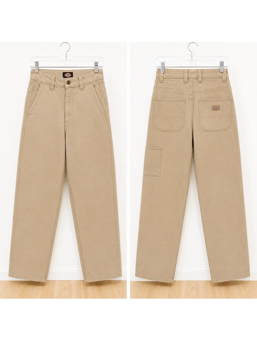 Dickies Women's Sz 0 Carpenter Duck Canvas Pants Straight Leg High Rise Skater